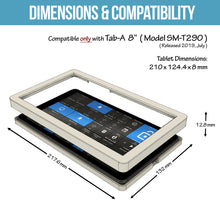 Load image into Gallery viewer, Samsung Tab A 8.0" Tablet ( SM-T290 / 295 ) Wall Mount