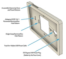 Load image into Gallery viewer, Samsung Tab A 8.0" Tablet ( SM-T290 / 295 ) Wall Mount