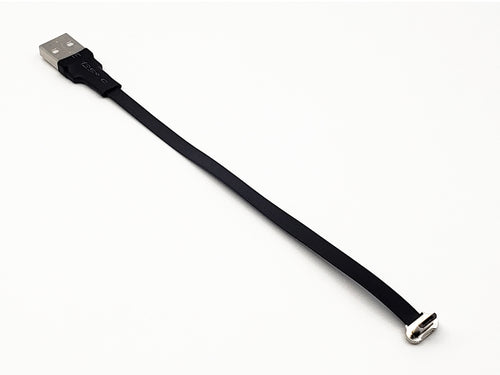 Slim Power Cable - Male USB-A to 90 Degree Male Micro USB-B