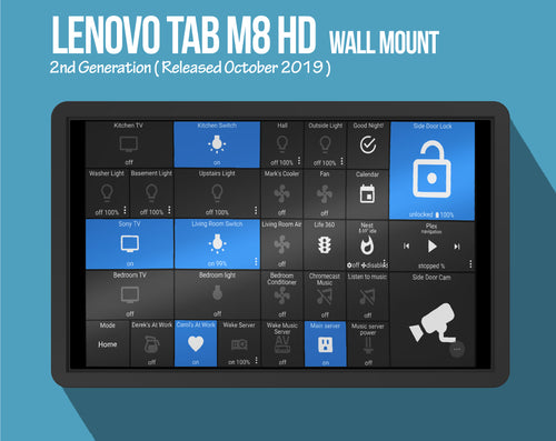 Lenovo Tab M8 HD 8 Tablet Wall Mount – BLACK