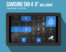 Load image into Gallery viewer, Samsung Tab A 8 Tablet ( SM-T290 / 295 ) Wall Mount – BLACK