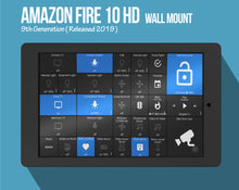 Load image into Gallery viewer, Amazon Fire HD 10 Tablet (9 Generation, 2019 model) Wall Mount – BLACK