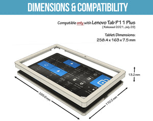 Lenovo Tab P11 Plus 11 Tablet Wall Mount – WHITE