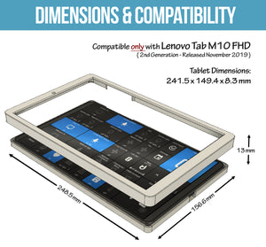 Lenovo Tab M10 FHD 10.3 Tablet Wall Mount – BLACK