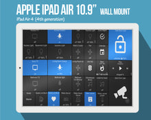 Load image into Gallery viewer, Apple iPad AIR 10.9 Tablet (4 Generation) Wall Mount – BLACK